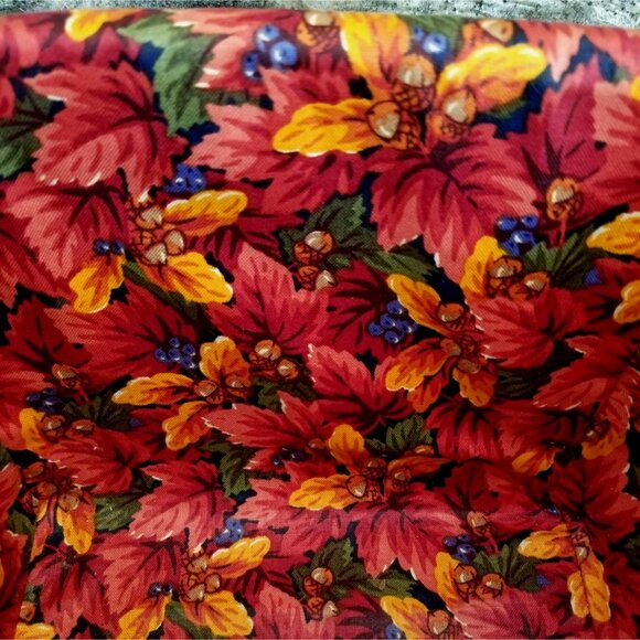 VTG Longaberger 2004 Shades of Autumn Recipe Basket Combo Fall Foliage Liner Lid - Picture 4 of 12
